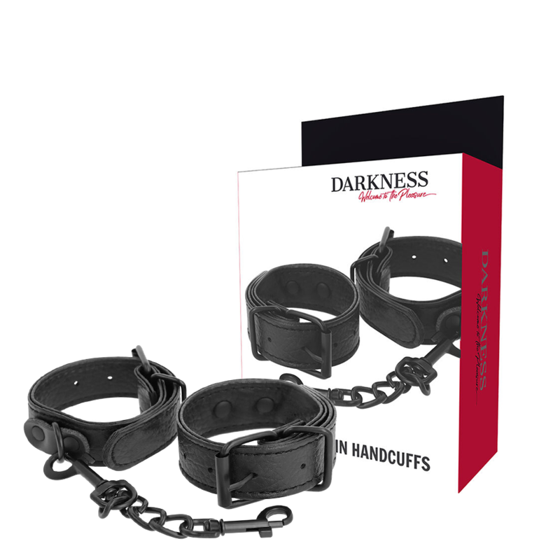 Darkness - Textured thin handcuffs
