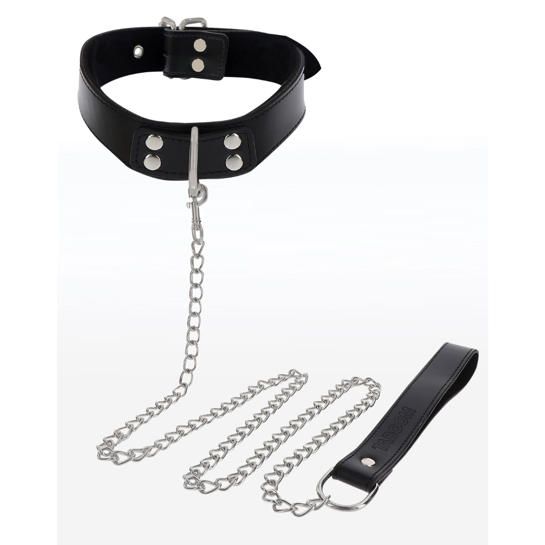 Taboom - Elegant Collar and Chain Leash