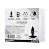 Spear Vibrating Anal Plug USB Silicone