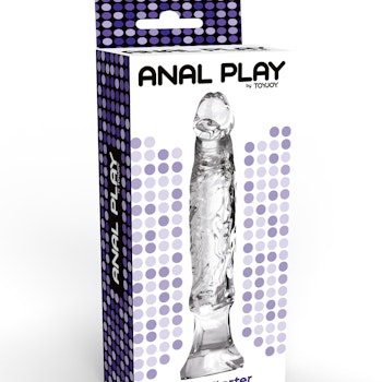 Anal Starter 6 Inch, Transparent