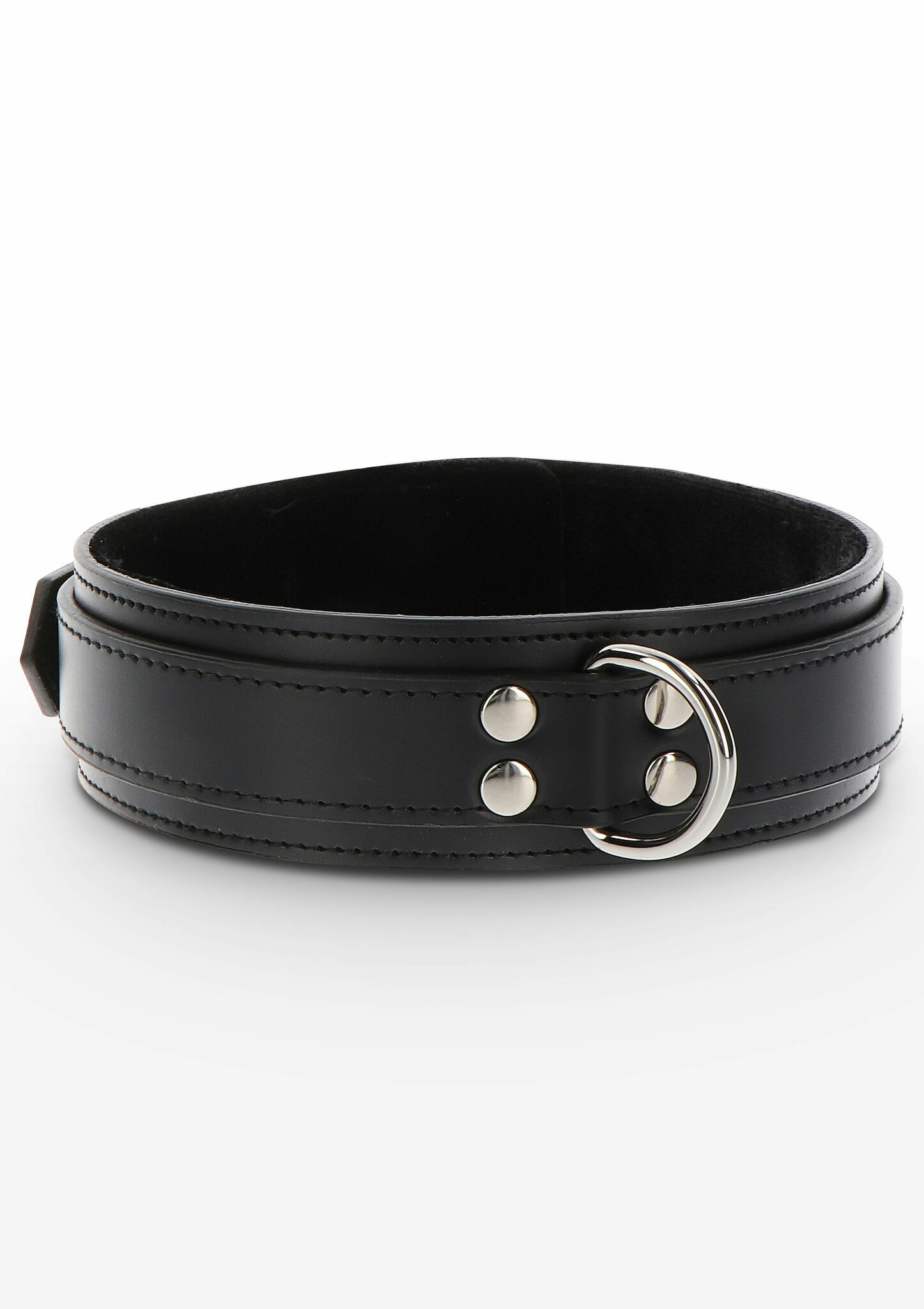 TABOOM - Heavy D-Ring Collar, Black