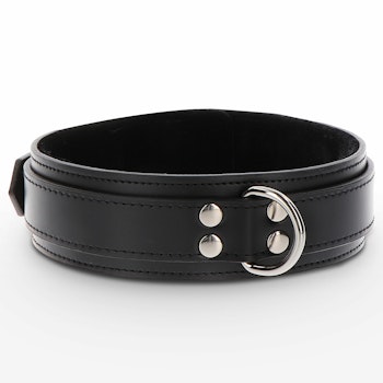 TABOOM - Heavy D-Ring Collar, Black