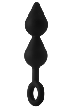 Fantasstic - Double drop-shaped anal plug, XL