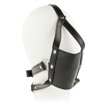 Ohmama - Head harness with muzzle cover ball gag
