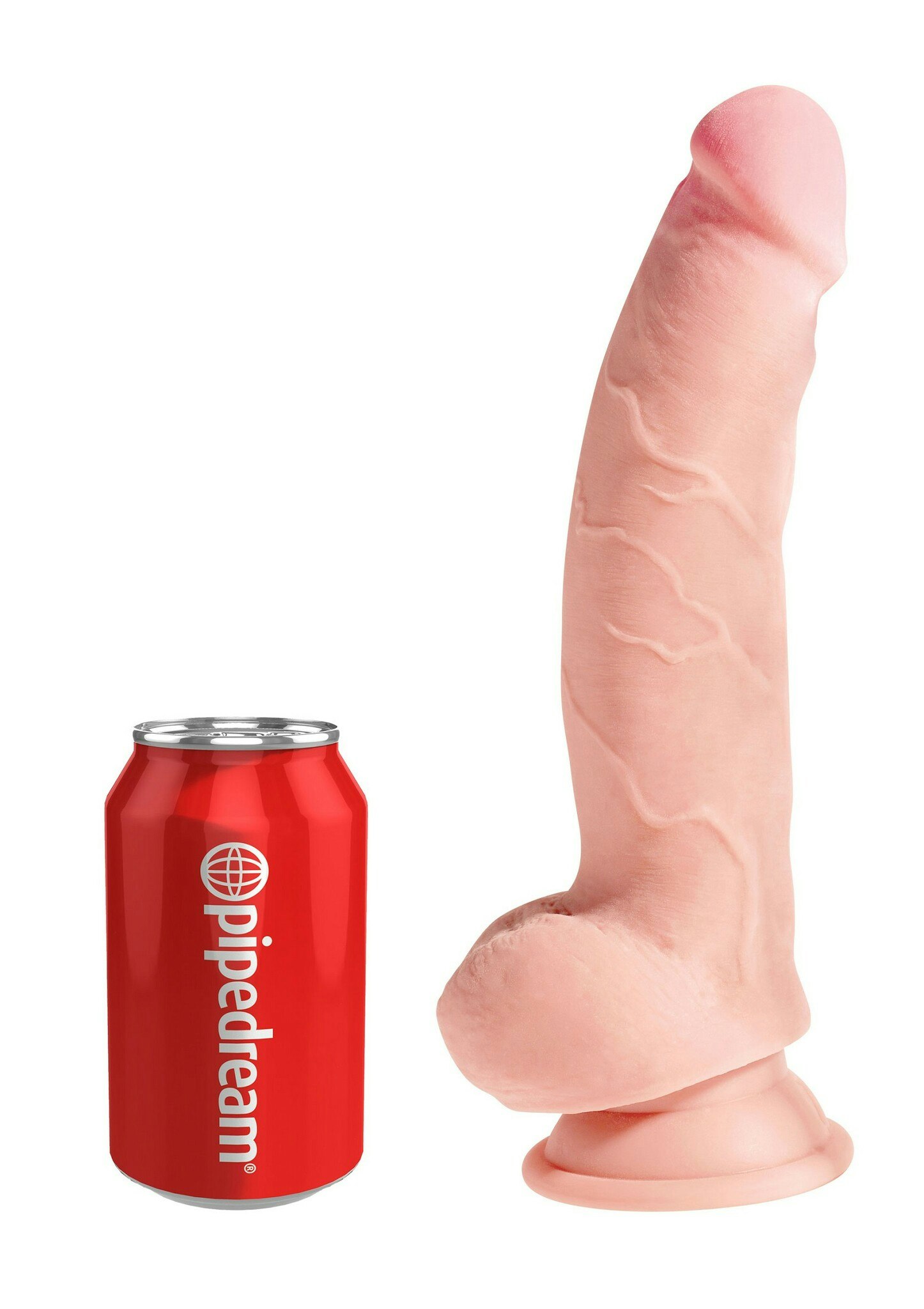 King Cock - 3D Triple Density Cock with Balls 8 inch