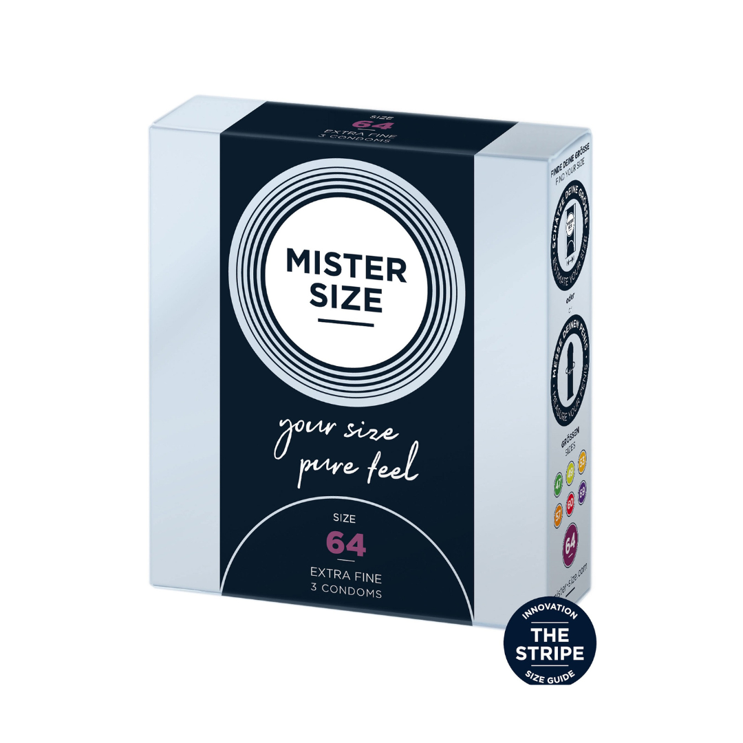 MISTER SIZE 64mm Condoms 3pcs