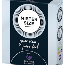 MISTER SIZE 69mm Condoms 3pcs
