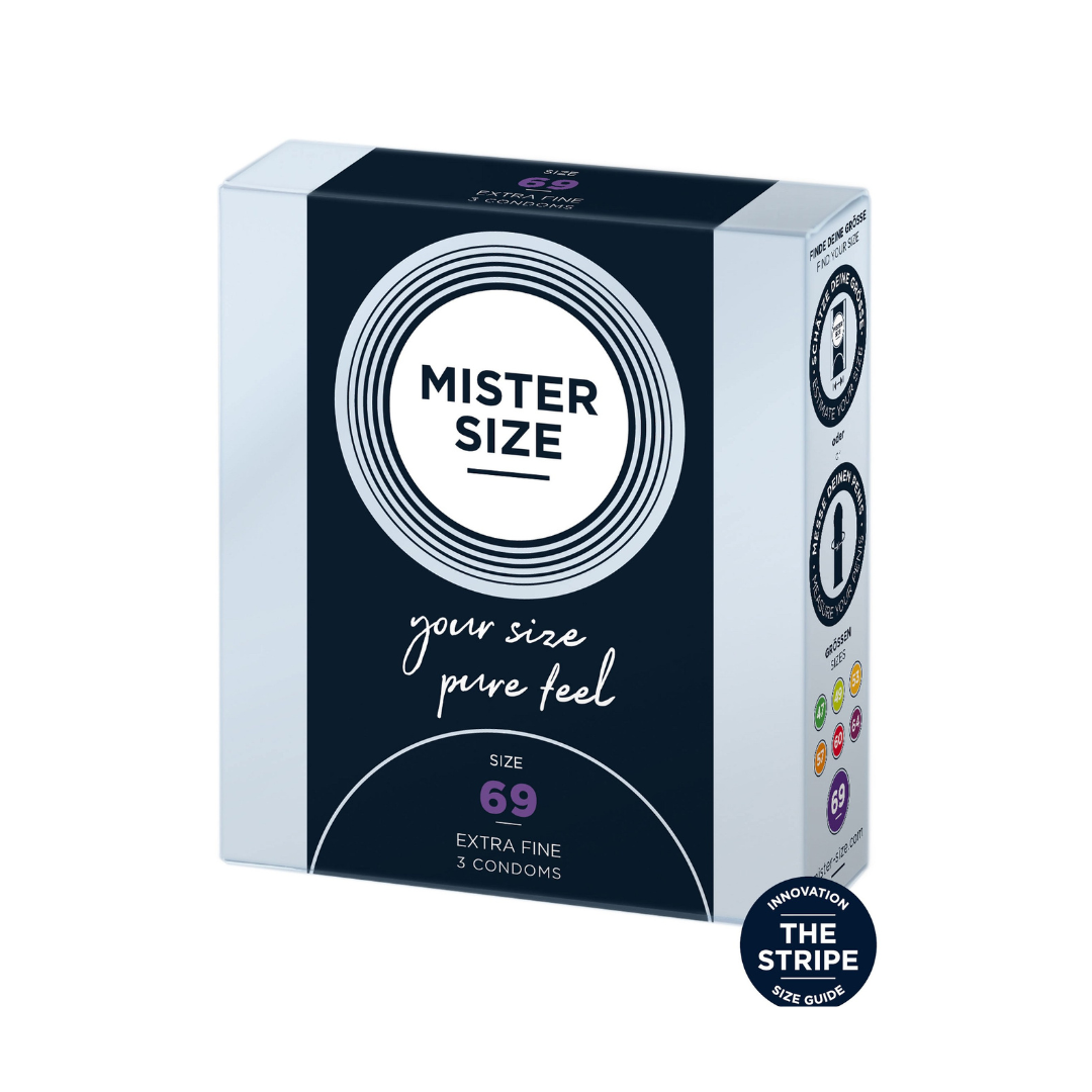 MISTER SIZE 69mm Condoms 3pcs
