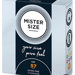 MISTER SIZE 57mm Condoms 3pcs