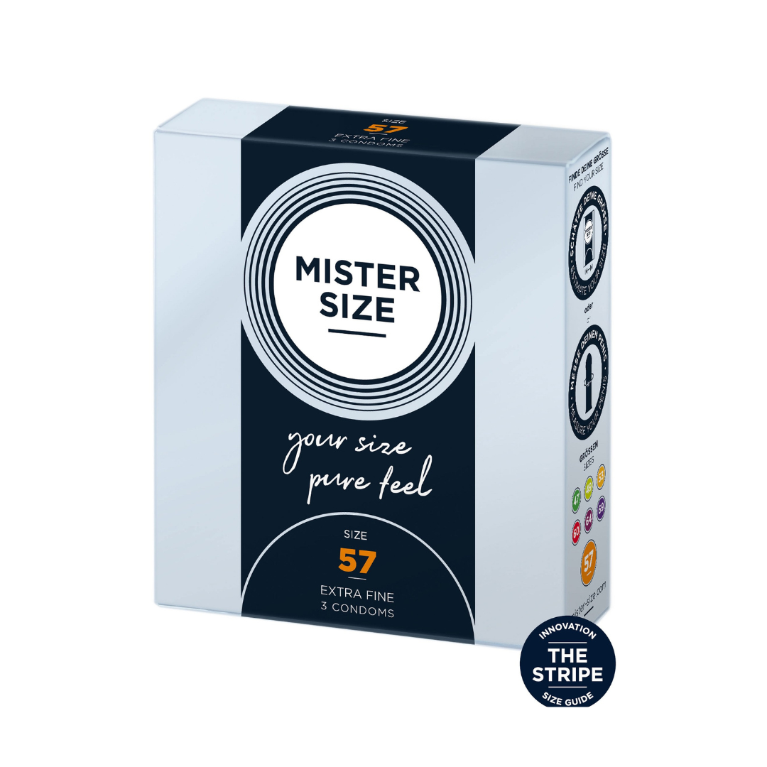 MISTER SIZE 57mm Condoms 3pcs