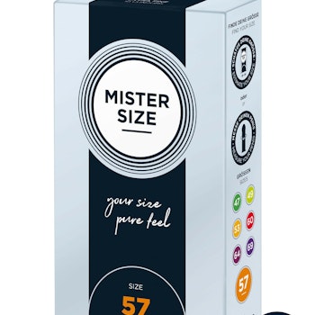 MISTER SIZE 57mm Condoms 10pcs