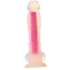 Radiant - Glow-in-the-dark dildo, Large, Pink