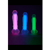 Radiant - Glow-in-the-dark dildo, Medium, Purple