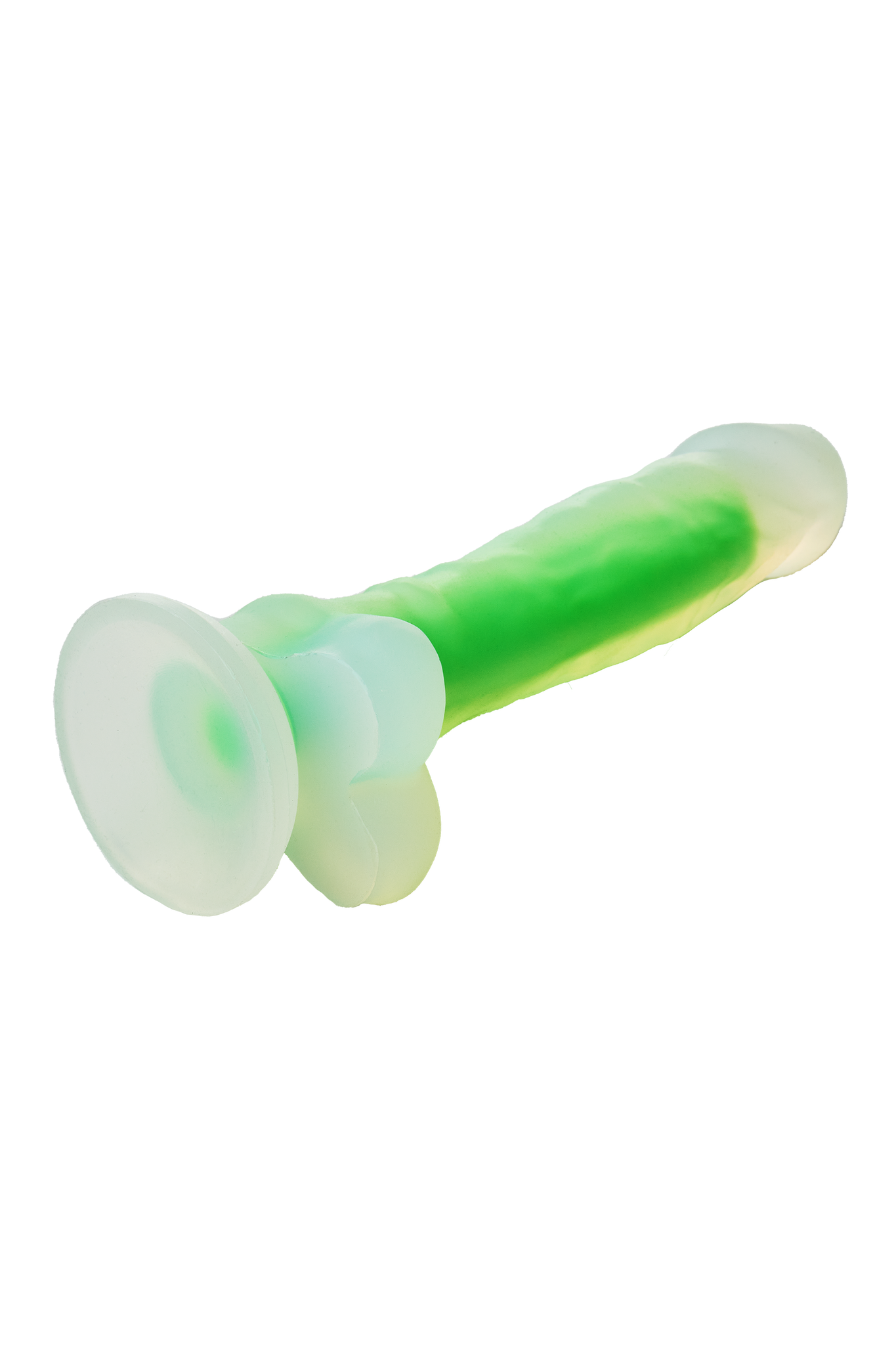 Radiant - Glow-in-the-dark dildo, Small, Green