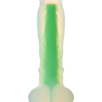 Radiant - Glow-in-the-dark dildo, Small, Green