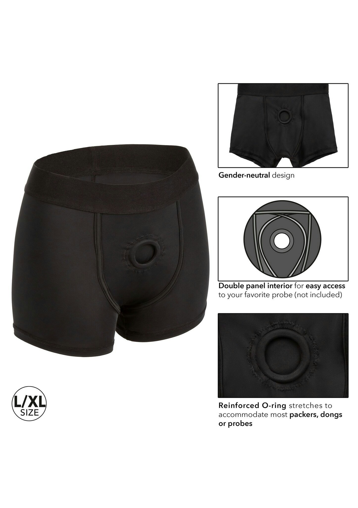 Her Royal Harness - Boxer Brief, L/XL