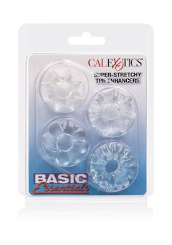 CalExotics - Basic Essentials Super-stretchy TPR Enhancers, Transparent