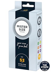 MISTER SIZE 53mm Condoms 10pcs