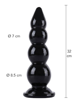 Hidden Desire Extreme - Buttplug Balls XXL 32cm