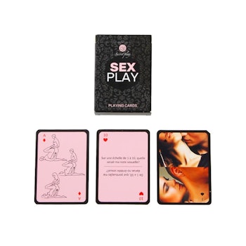 SECRET PLAY - Card Game "Sex Play" Cards in French and Portuguese