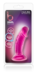 B yours - Sweet N Small 4 Inch Dildo, Pink