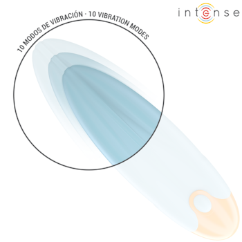 Intense - Mike, Stimulator 10 vibrations, Blue