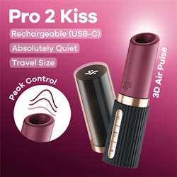 Satisfyer - Pro 2 Kiss Air Pulse Vibrator