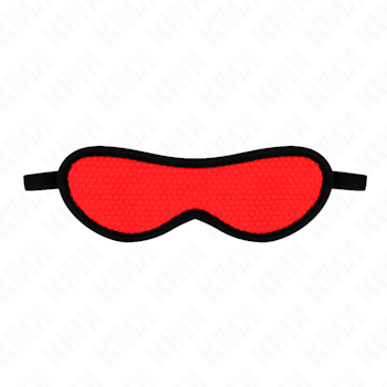 Kink - Scale Texture Eye Mask, Red