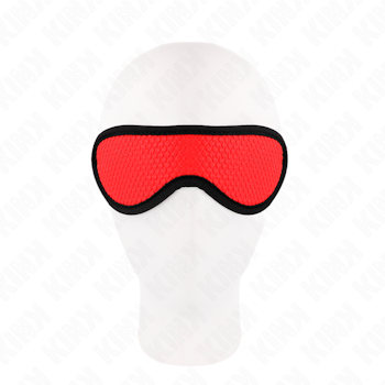 Kink - Scale Texture Eye Mask, Red
