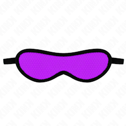 Kink - Scale Texture Eye Mask, Purple