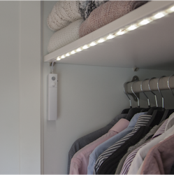 Led ljusslinga med sensor