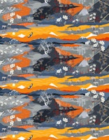 Fjällvandring- orange