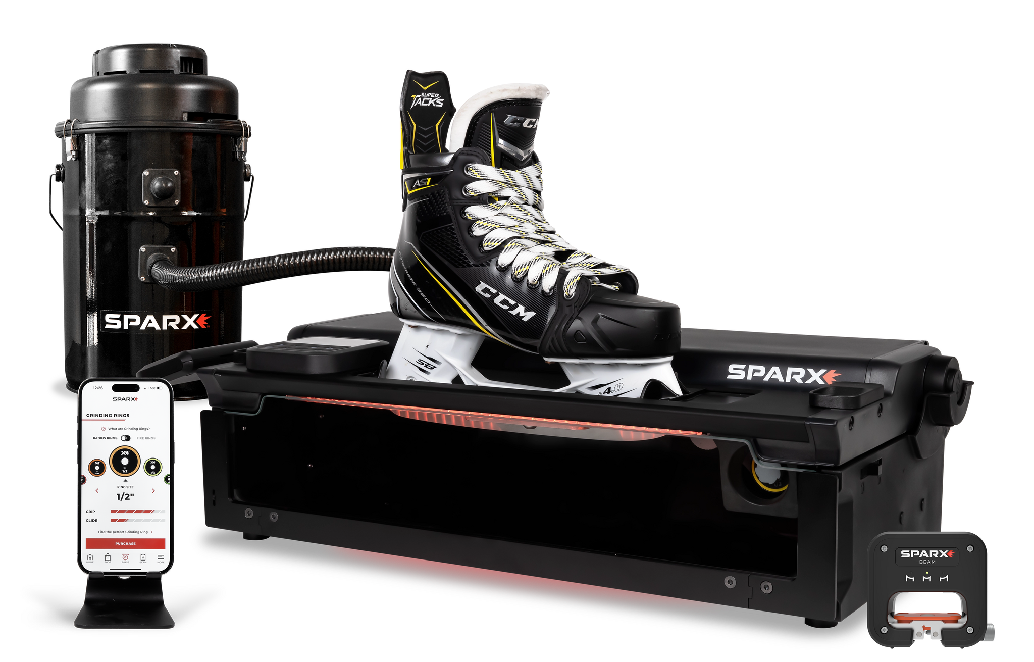 Sparx PS300 Skridskoslip Bas sida