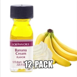 Bananessens Eske med 12 flasker à 3,75ml