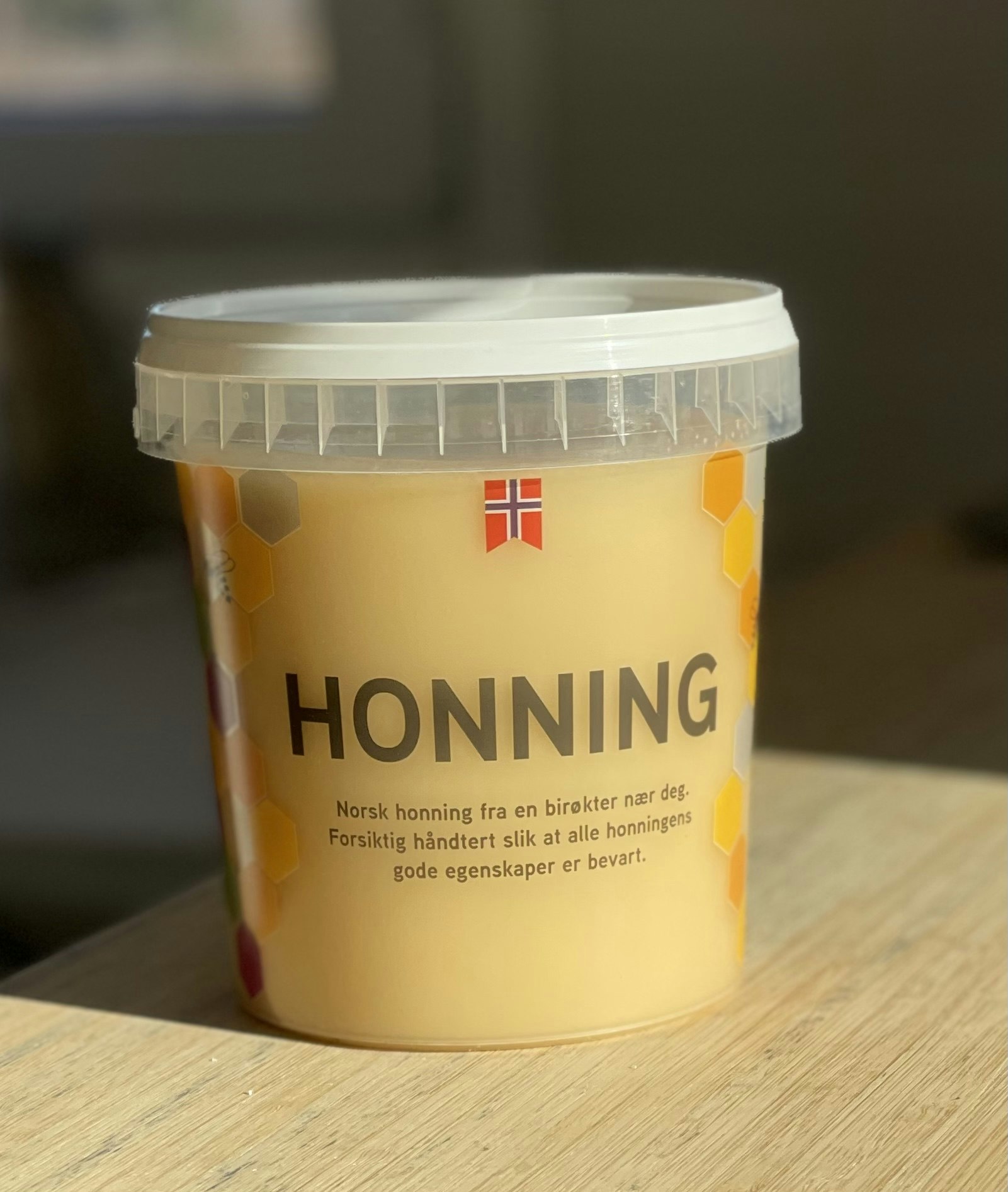 1 kg Sommerhonning i beger (Hagens Fristelser)