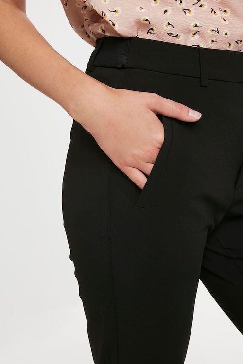 InWear Nica L Pants - Bukse Sort