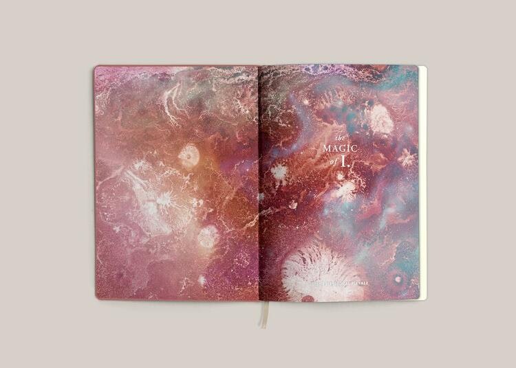 Magic of I journal A5, Korall olinjerad