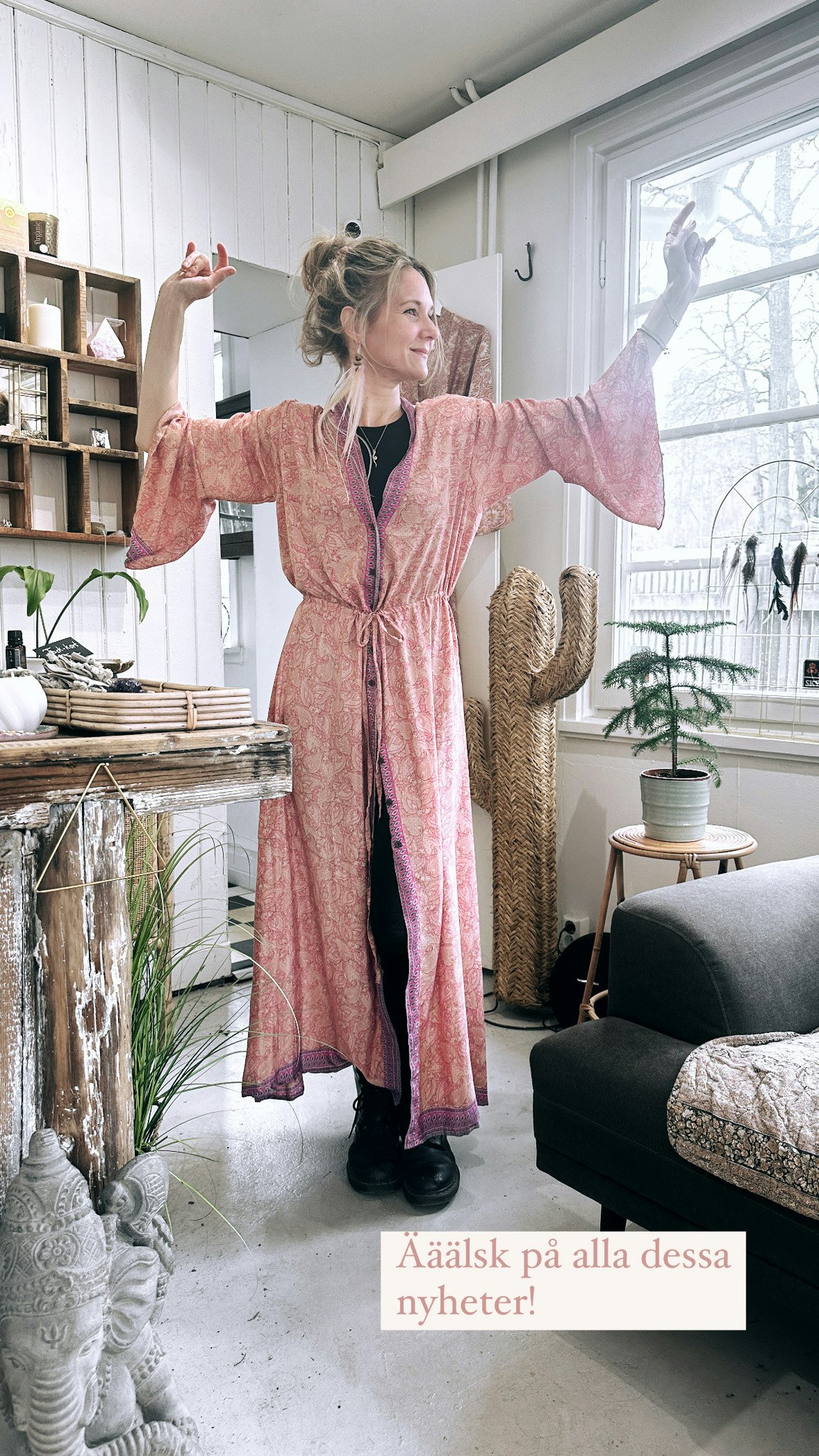Klänning/kimono från With Segerqvist