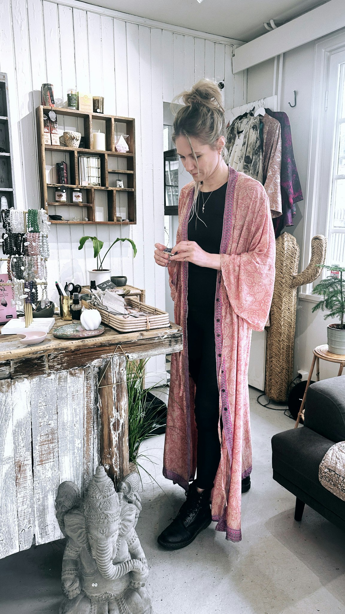 Klänning/kimono från With Segerqvist