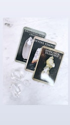 Crystal Reading Cards, orakelkort (öppnad box)