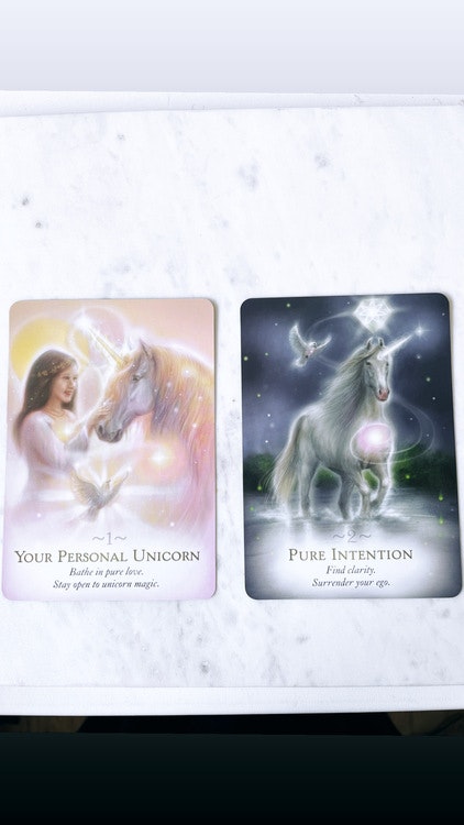 The Magic of Unicorns, orakelkort