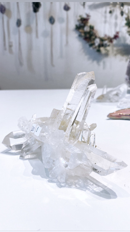 Colombian quartz, kluster B