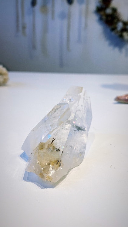 Colombian quartz, kluster