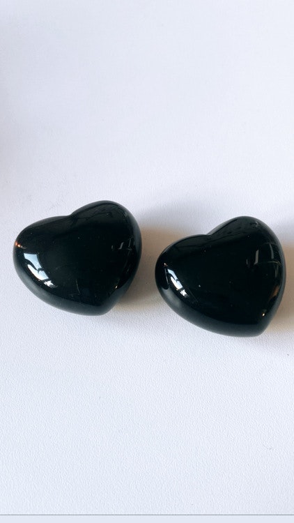Svart Obsidian, hjärta