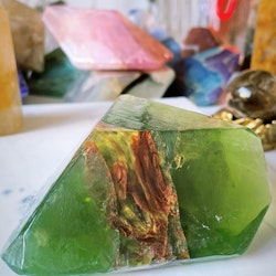 Kristalltvål - Grön granat M