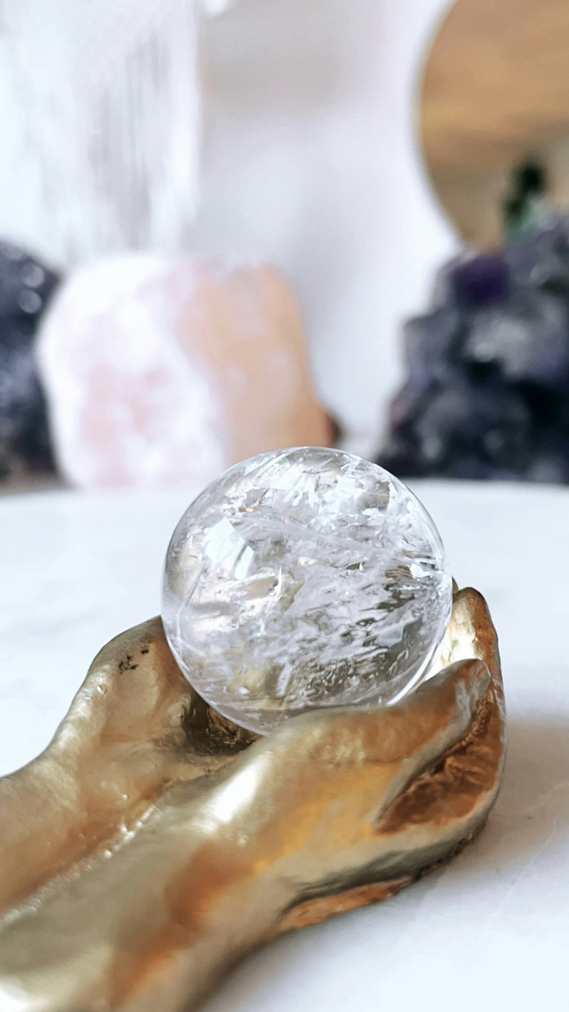 Bergkristall, klot small