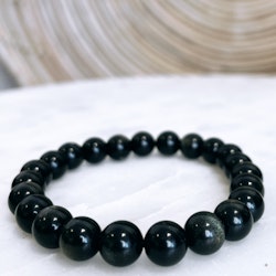 Golden Sheen Obsidian, armband