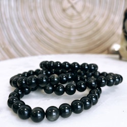 Golden Sheen Obsidian, armband