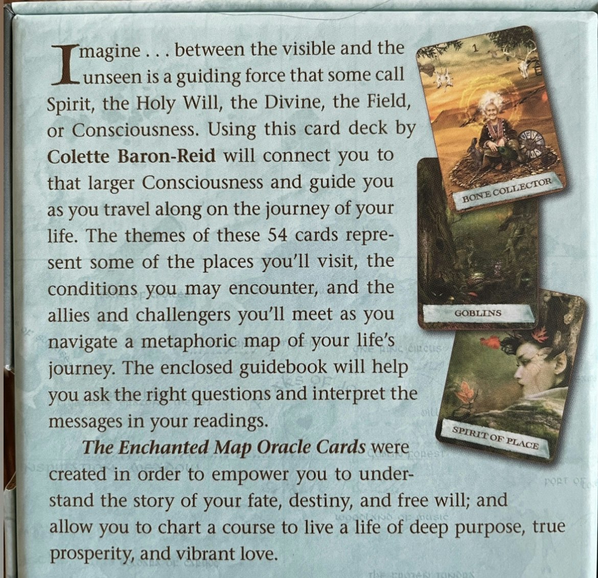 The Enchanted Map Oracle Cards