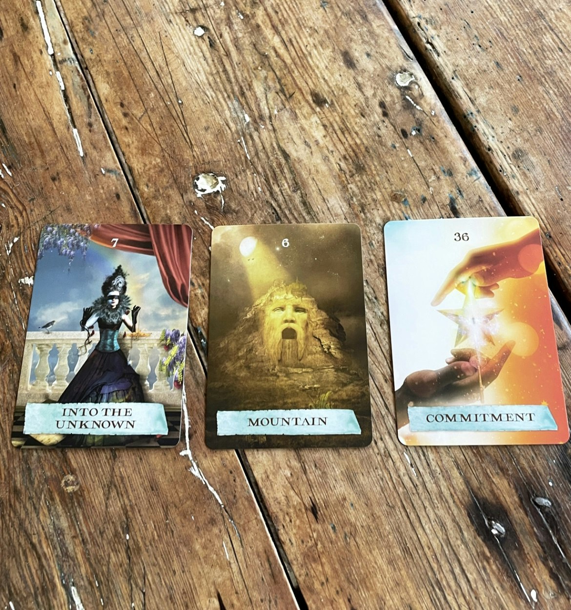 The Enchanted Map Oracle Cards